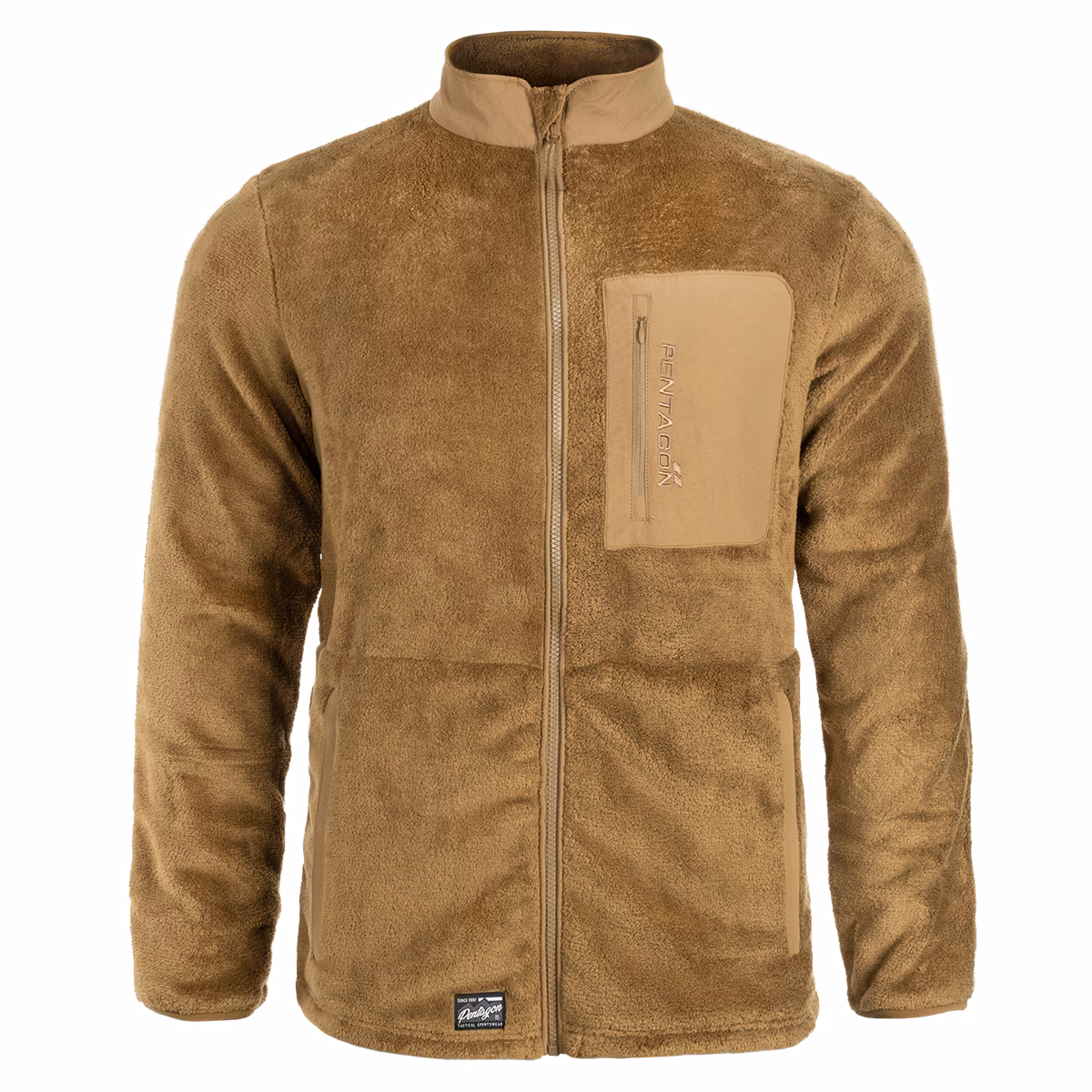 Флісова кофта Pentagon Grizzly Full Zip. Койот