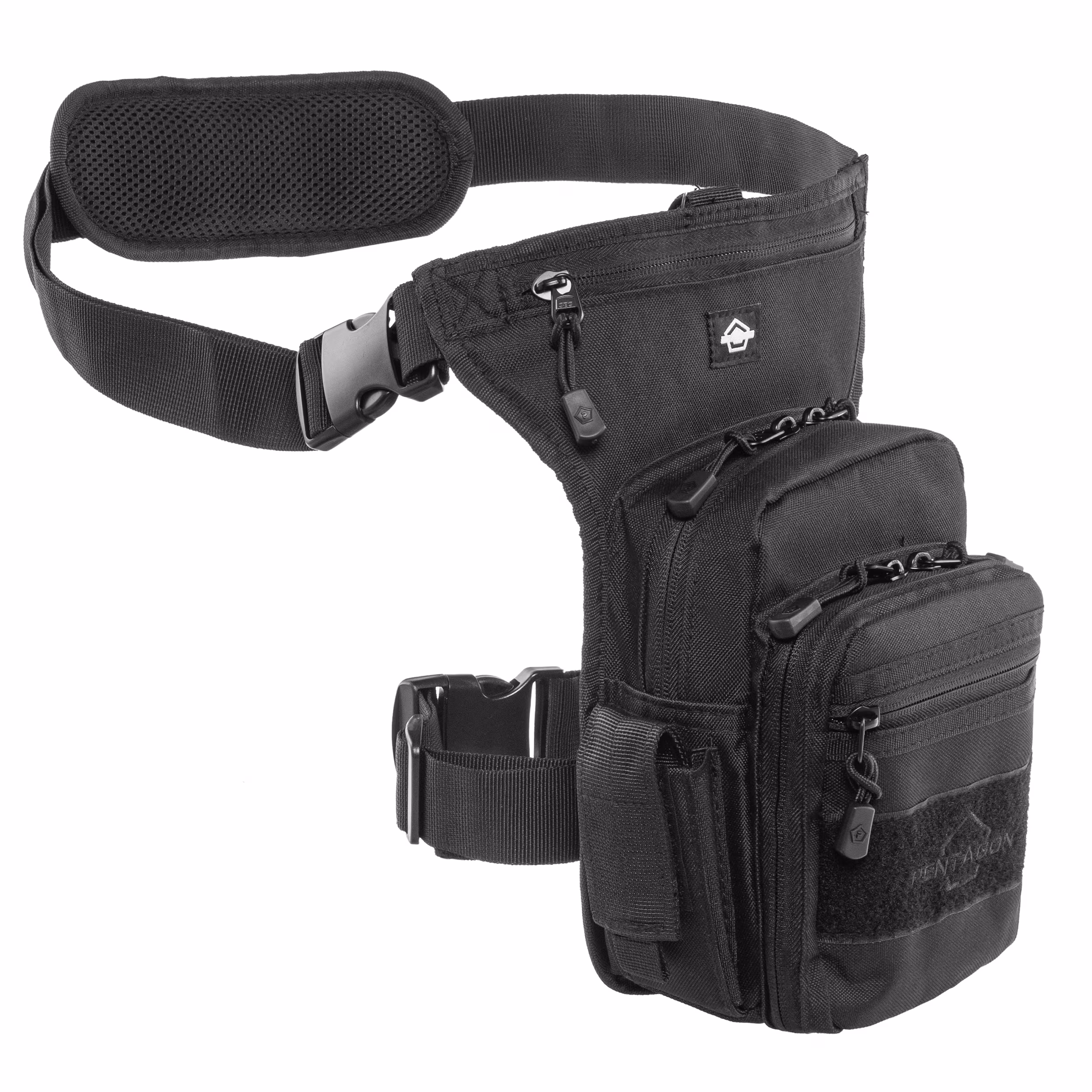 Набедренная сумка Pentagon Max S 2.0 Thigh Pouch 3.7 л. Черный