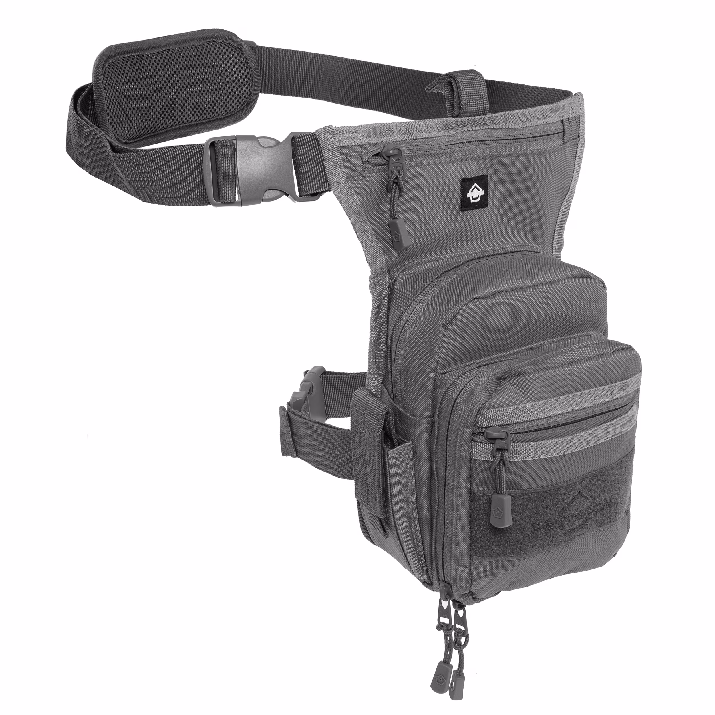 Набедренная сумка Pentagon Max S 2.0 Thigh Pouch 3.7 л. Серый