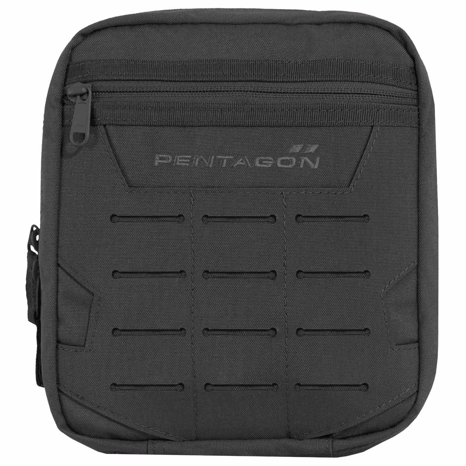 Органайзер тактичний Pentagon EDC 2.0 Pouch Molle LaserCut. Чорний
