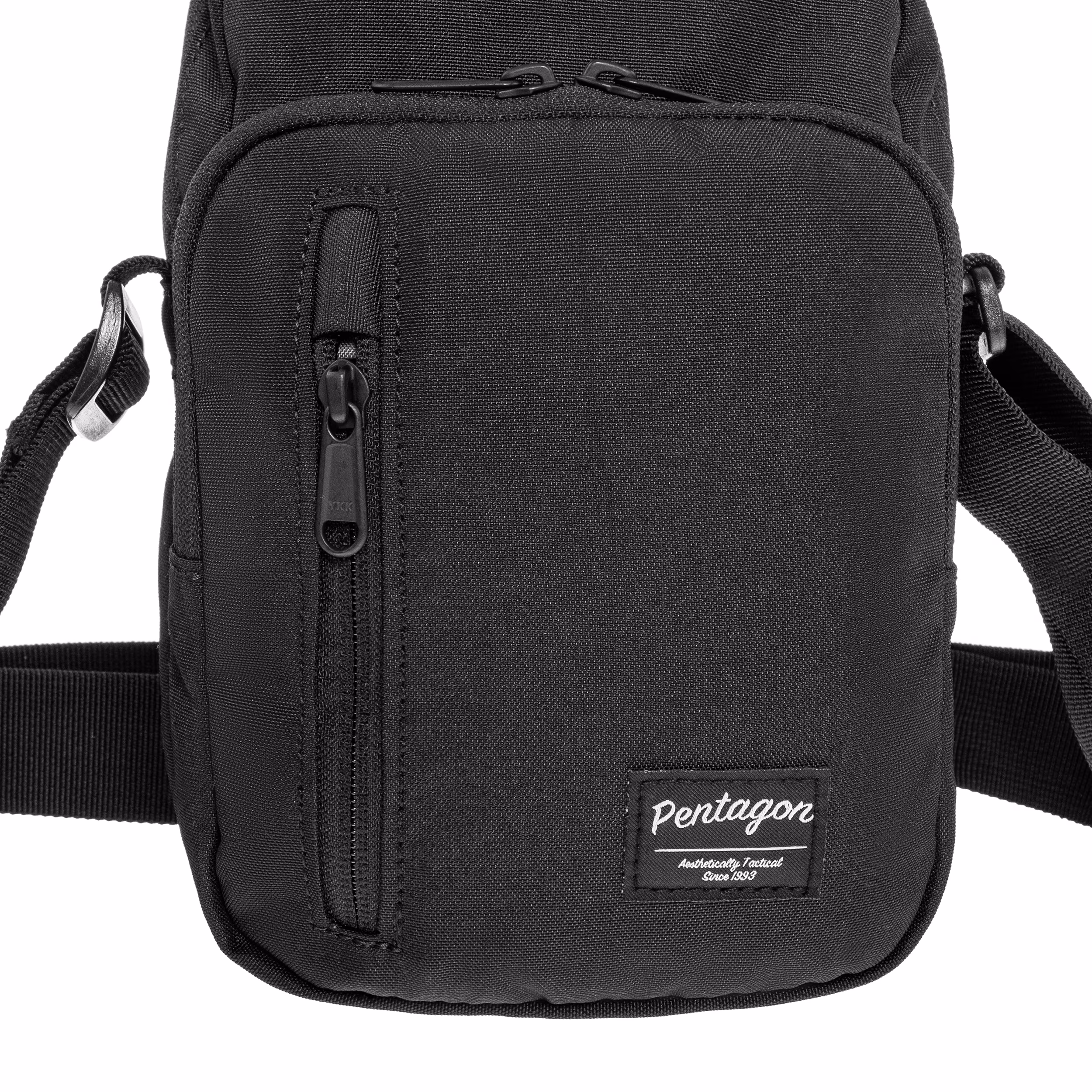 Сумка через плече Pentagon Kleos Messenger. Чорний