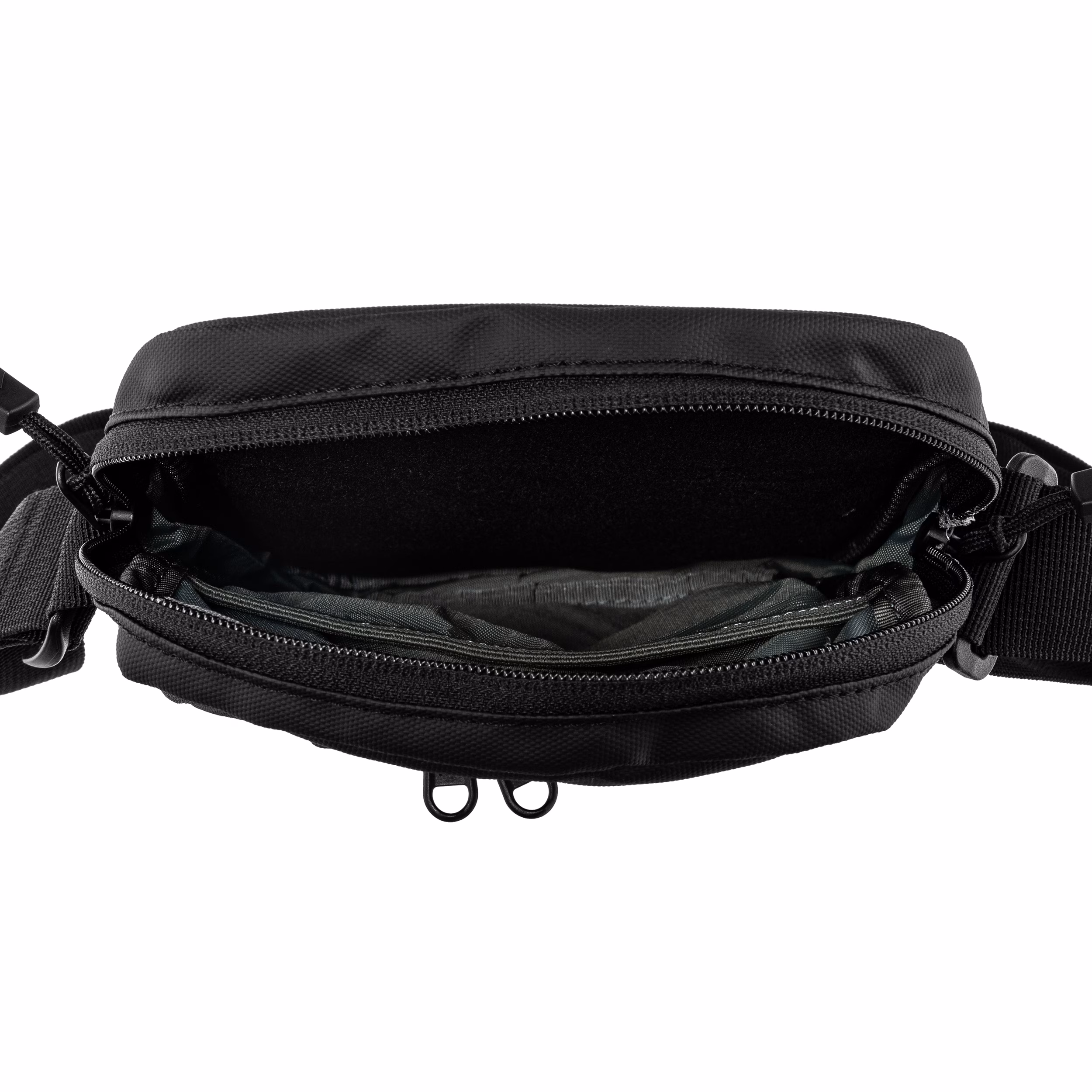 Сумка через плече Pentagon Kleos Stealth Messenger. Чорний