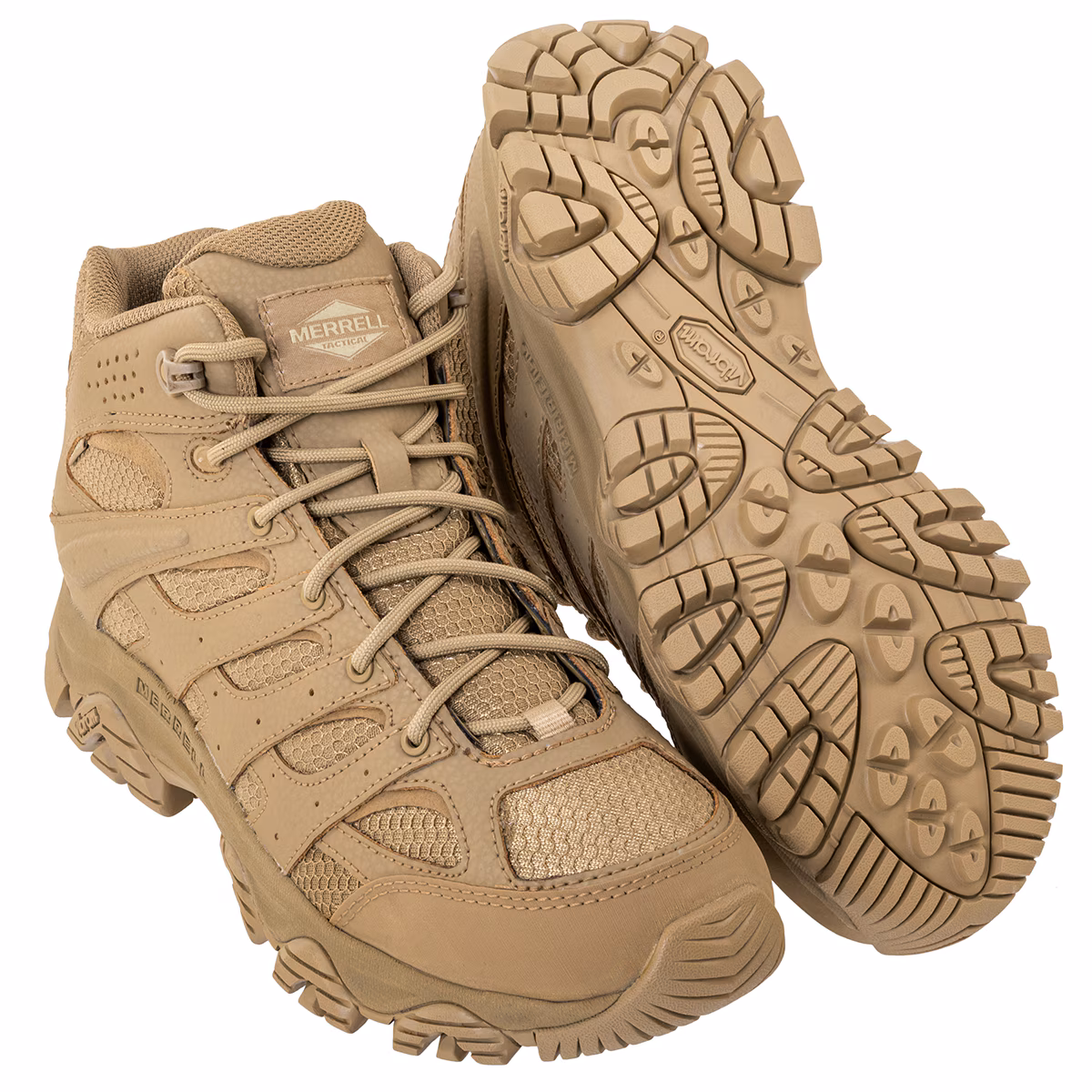 Тактичні черевики Merrell MOAB 3 Mid Tactical Waterproof. Койот