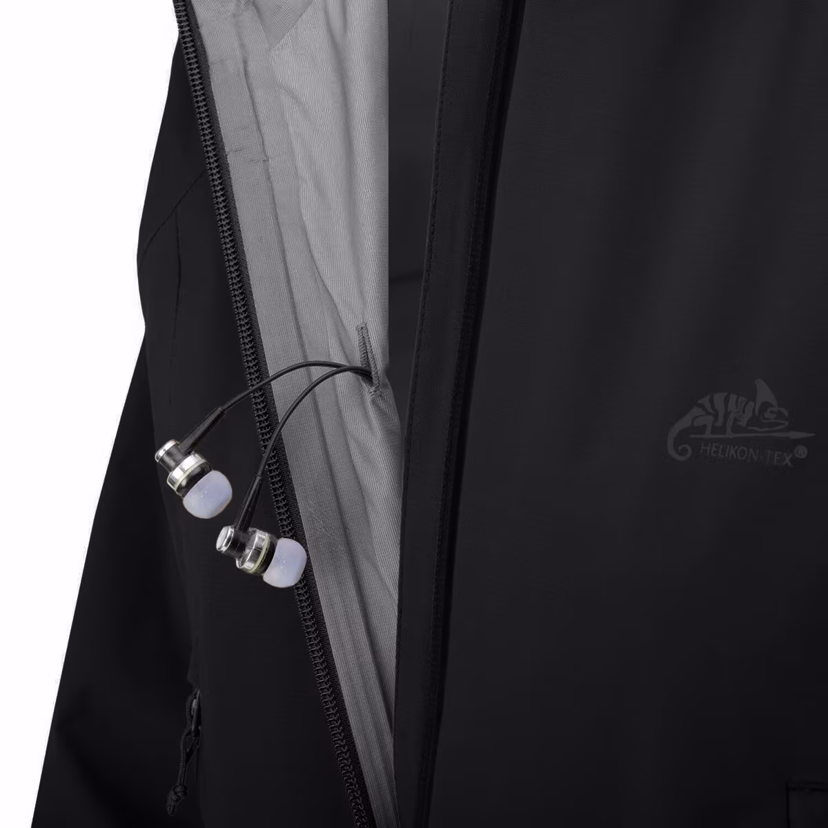 Куртка Helikon Squall Hardshell Torrent Stretch. Чорний