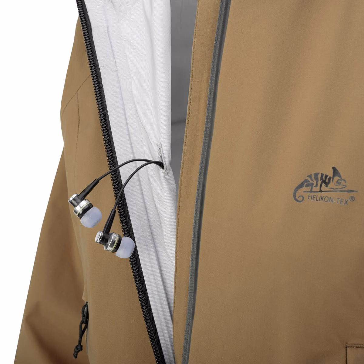 Куртка Helikon Squall Hardshell Torrent Stretch. Койот