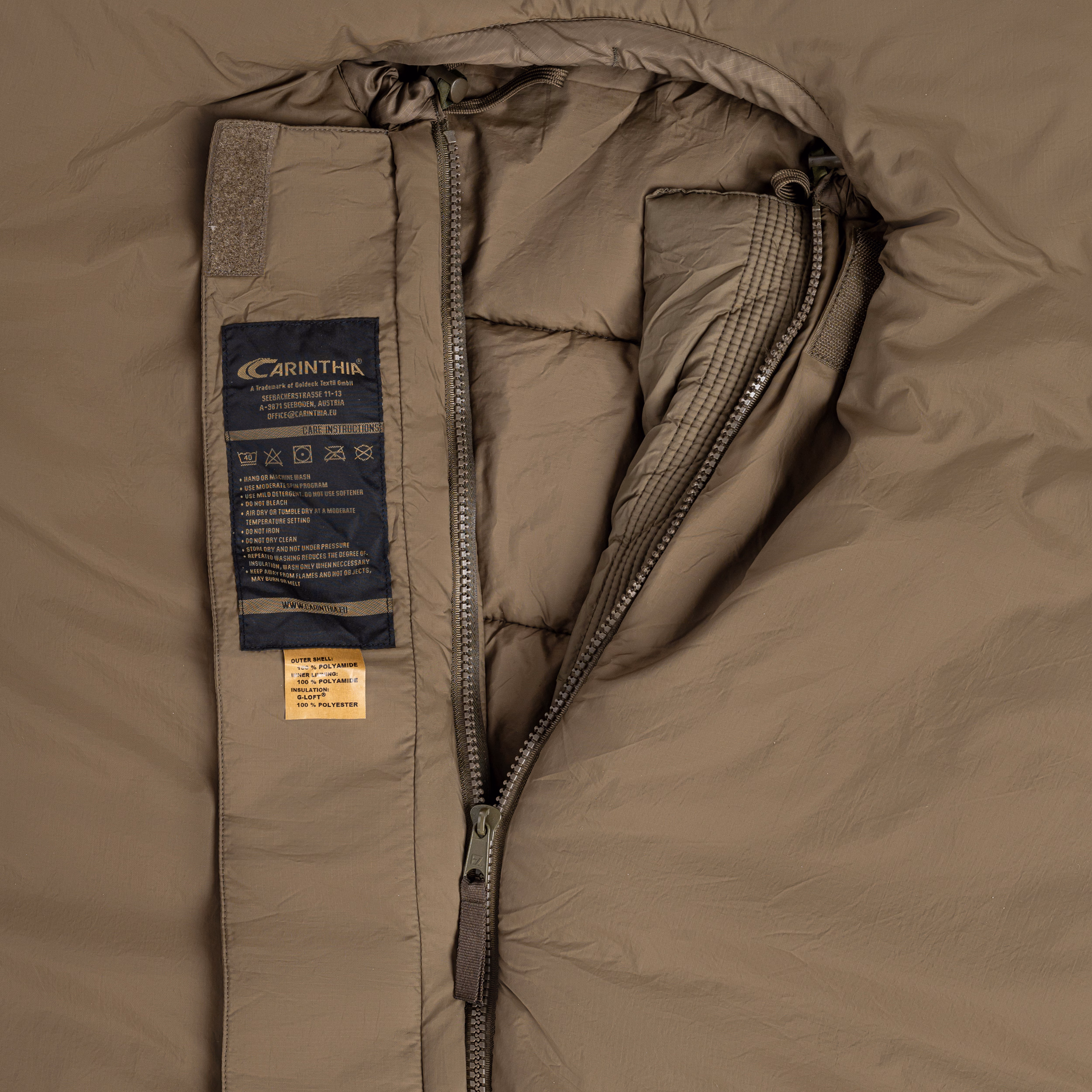 Армійський шведський спальник Carinthia Defence 4 Medium. Олива