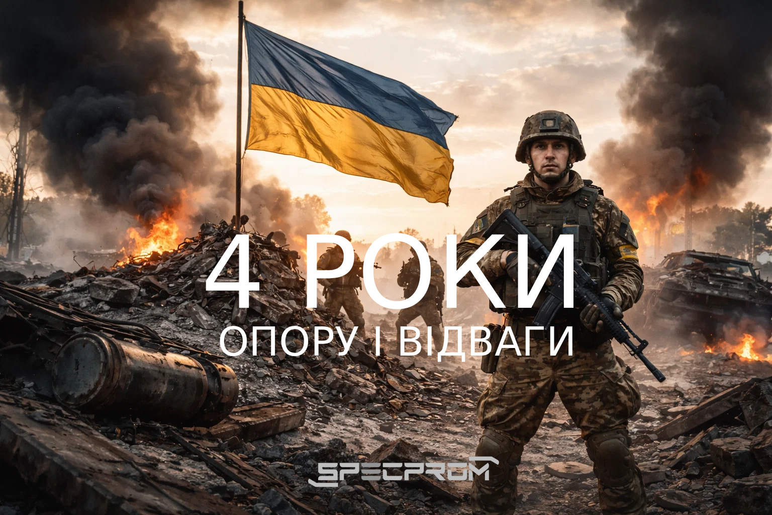 Годовщина полномасштабной войны: год борьбы, силы и несокрушимости