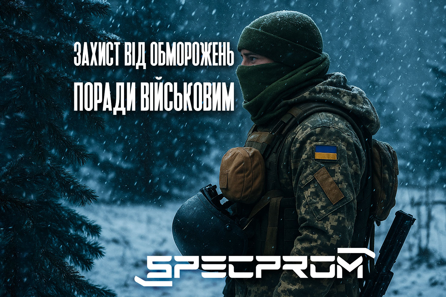 Захист від обморожень: поради для військових у польових умовах