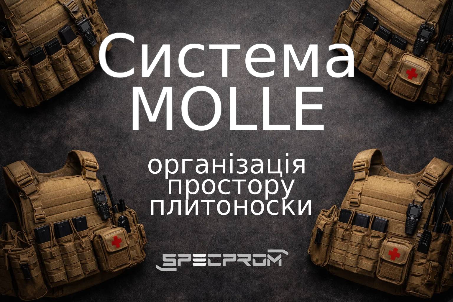 Система MOLLE: як грамотно організувати простір на плитоносці